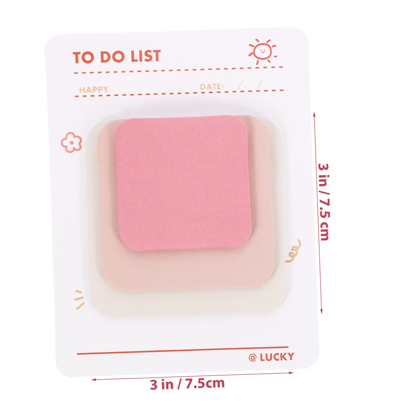 STOBOK 20stücke Teiliges Selbstklebender Haftnotizen Für To-do-listen Praktische Memo-sticker Für Schule Büro Und Zuhause Vielseitige Sticky Tabs Im Minimalistischen Design