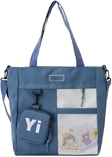 Linda bolsa mensageiro para mulheres, linda mochila escolar japonesa para meninas e adolescentes