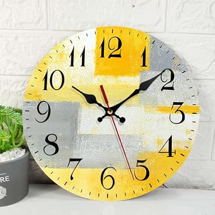 Abstract Painting Wall Clock product photo Abstract Painting Wall Clock product photo