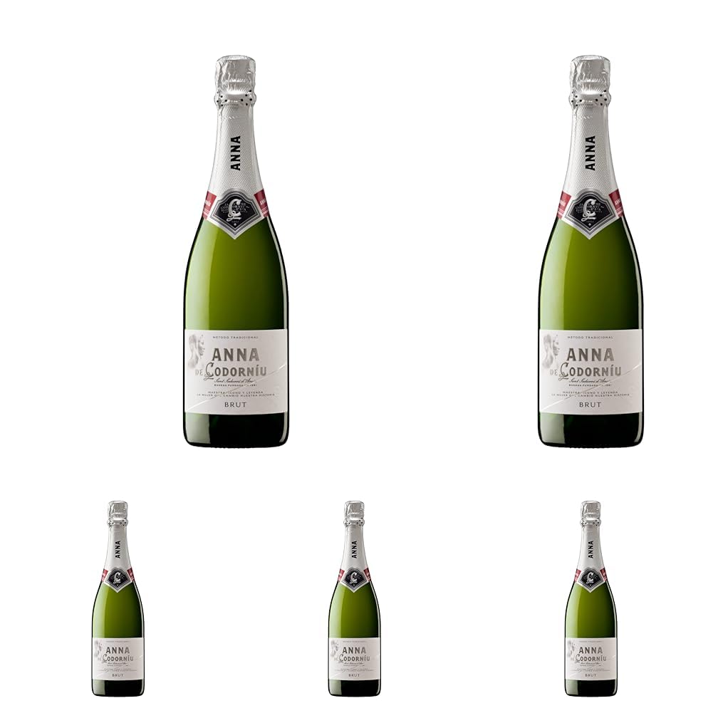 Anna De Codorníu - Cava Brut - 75Cl (Packung mit 5)