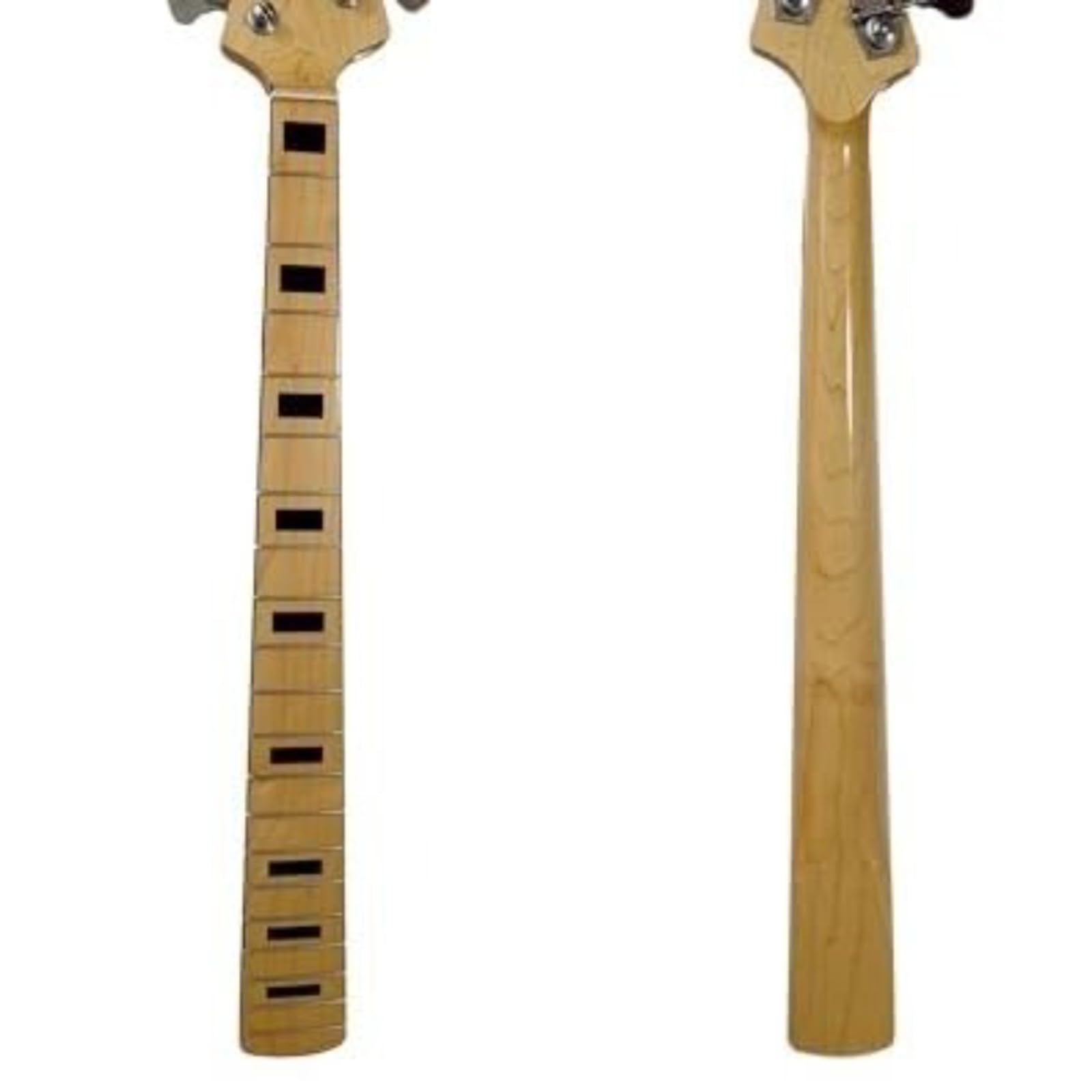 5 String Bass Guitar Neck with Locking Tuners Maple 20 Fret for