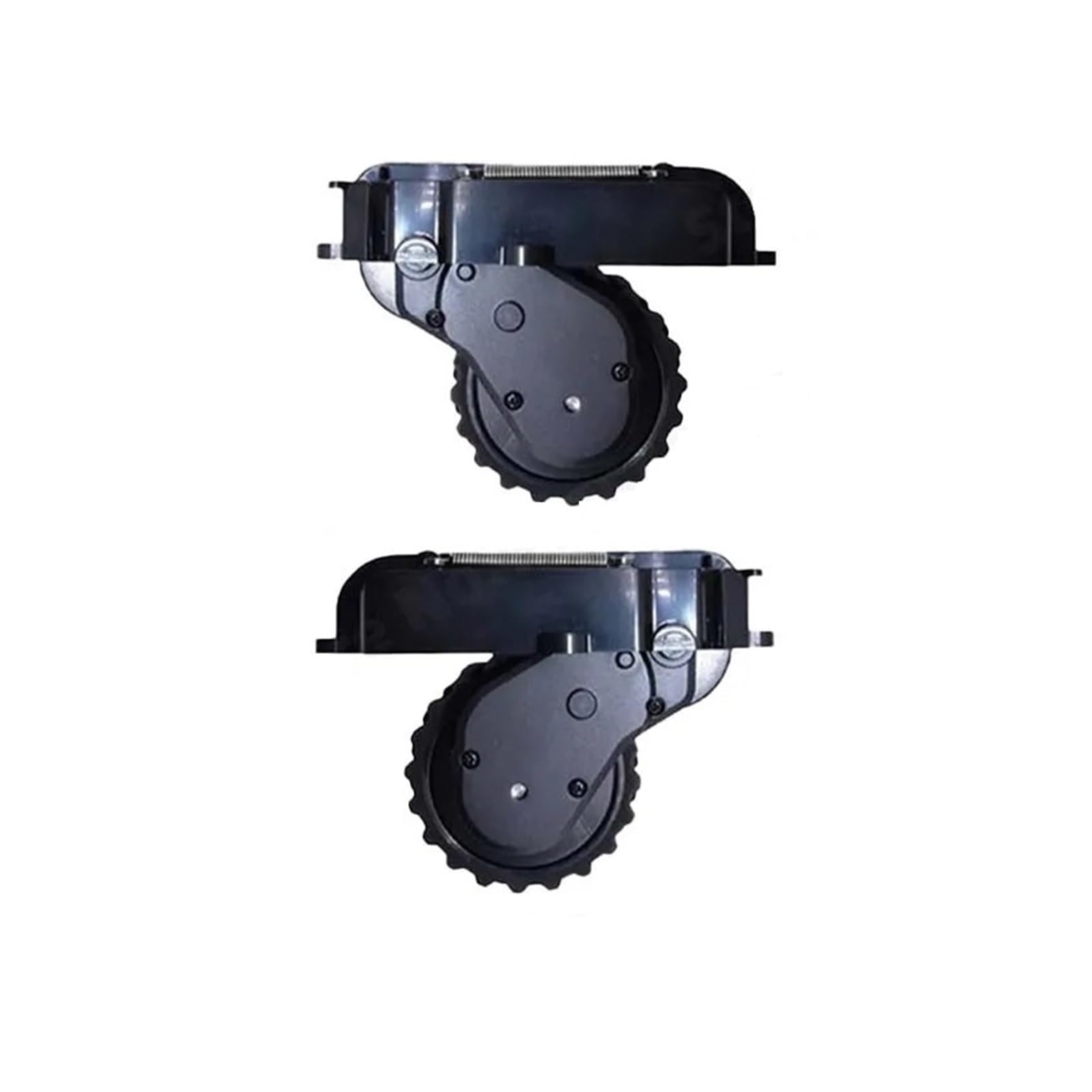PORRSYDCD Left Right Wheels，Compatible With Mijia STYTJ02YM 3C 2S S10 B106GL B106CN Walking Wheel Vacuum Cleaner Accessories(Black a pair)