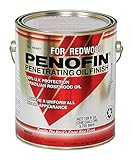 Penofin F3rahga All Heart Redwood Transparent Oil-based Wood Stain, Redwood, 1 Gallon