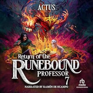 Page de couverture de Return of the Runebound Professor 7