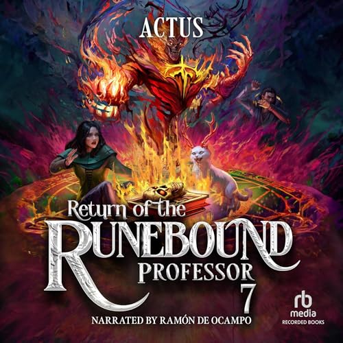 Return of the Runebound Professor 7 Audiolivro Por Actus capa