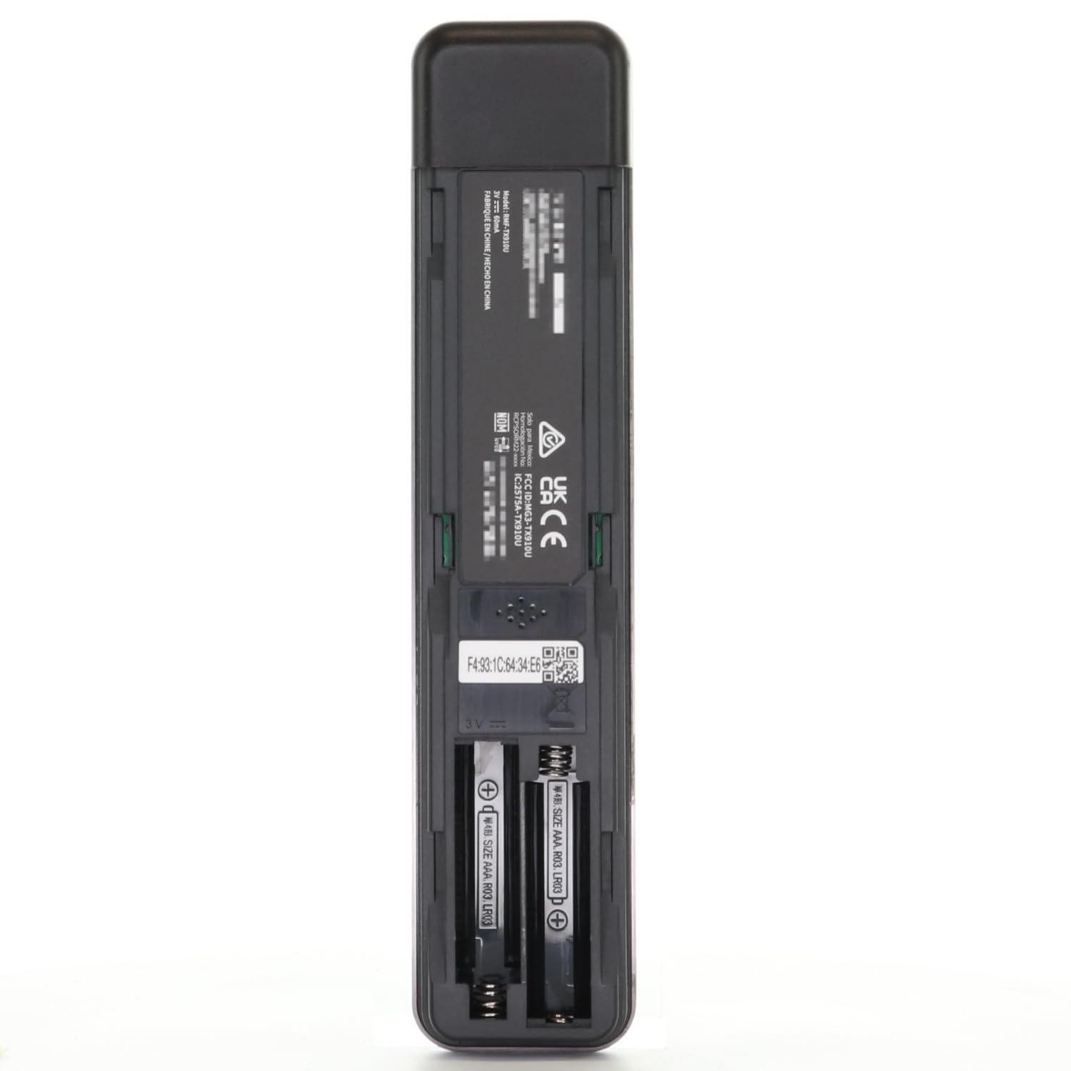 Dan's Originals RMF-TX910U pilot zdalnego sterowania z podświetlanymi klawiszami, głosem, metalowa obudowa premium, kompatybilna z telewizorami Sony (2023 i 2024) – RMFTX910U