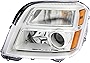 Gold Shrine For GMC Terrain Headlight Lamp 2010 2011 2012 2013 2014 2015 Halogen Driver Left Side