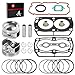 Top End Rebuild Kit Cylinder Gasket & Piston W/Rings for Polaris RZR 4 S 800 Ranger 800 2011-2017