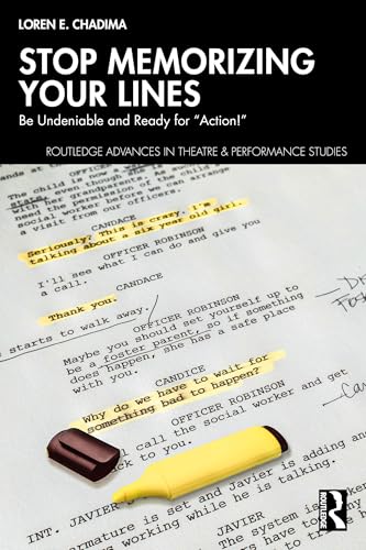 Ouvrage Routledge Stop Memorizing Your Lines pour recherche théâtrale - 2