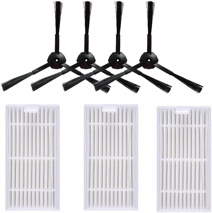 Esponja Hepa filtro lateral cepillo robot aspirador piezas compatibles con Chuwi Ilife V55 V50 V5 V5S V3 V3S V50 Pro X5 Accesorios