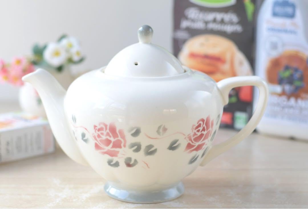 マニー セゾンドローズ ティーポット 陶器 日本製 Amazon | 廃盤 レア