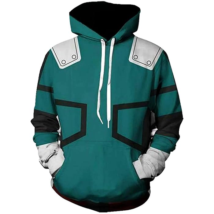 Buy Anime BNHA Cosplay Hoodie My Hero Academia Todoroki Shoto Izuku