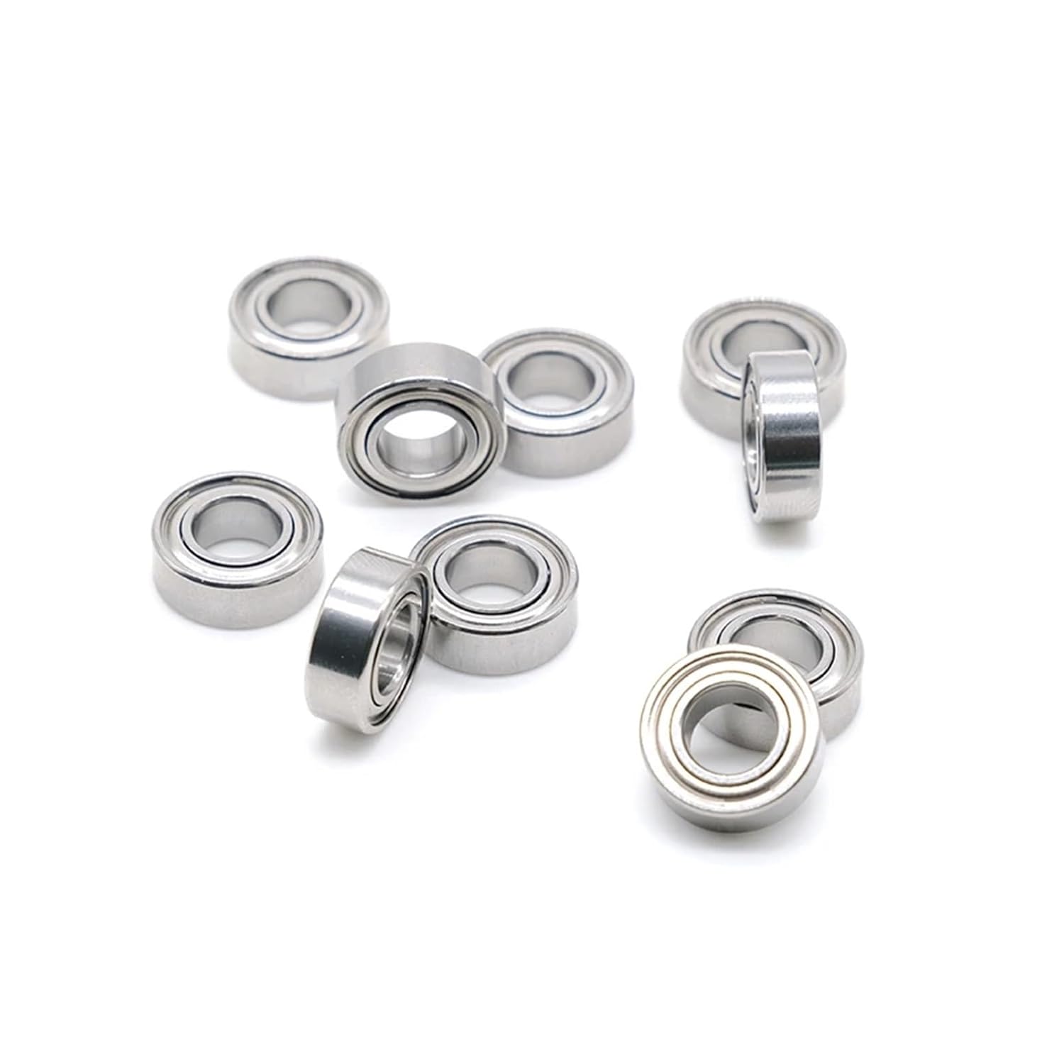 S687ZZ 7x14x5 Mm Bearing ABEC-9 Stainless Steel Ball Bearings Shielded High Precision AISI440C 10PCS