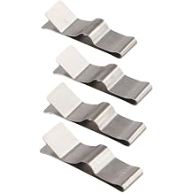 Stainless Steel RV Fridge Thermistor Holder 4 Pack 633734 Mounting Clip for Accurate Temperature Control
