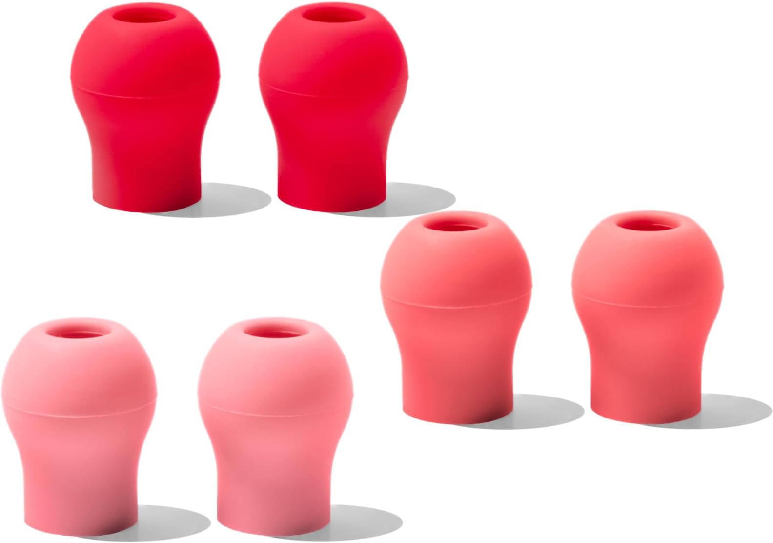 Eko CORE 500โข Digital Stethoscope Rubber Ear Tips - 6 Pairs (Tropics Collection)