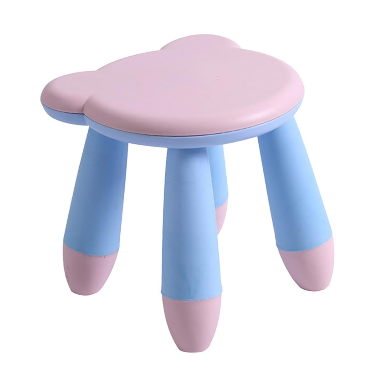 HONMEET Crafted Anti-Slip Stool Plastic Step for Homes Boys and Girls Offices