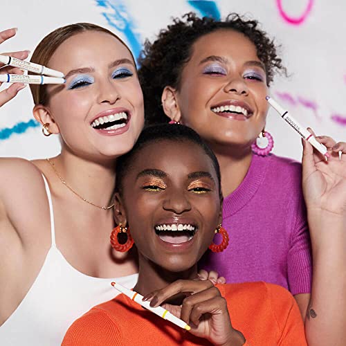 Sombra em Bastão Dupla Cinza Chumbo e Prata Larissa Manoela By Océane - Duo Eyeshadow Stick Moonligh