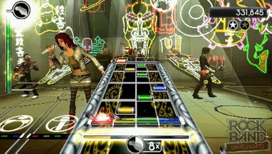 ニンテンドー3DS/2DS Rock Band Unplugged-Nla [Sony PSP] Rock Band Unplugged: PlayStation Portable: Video Games