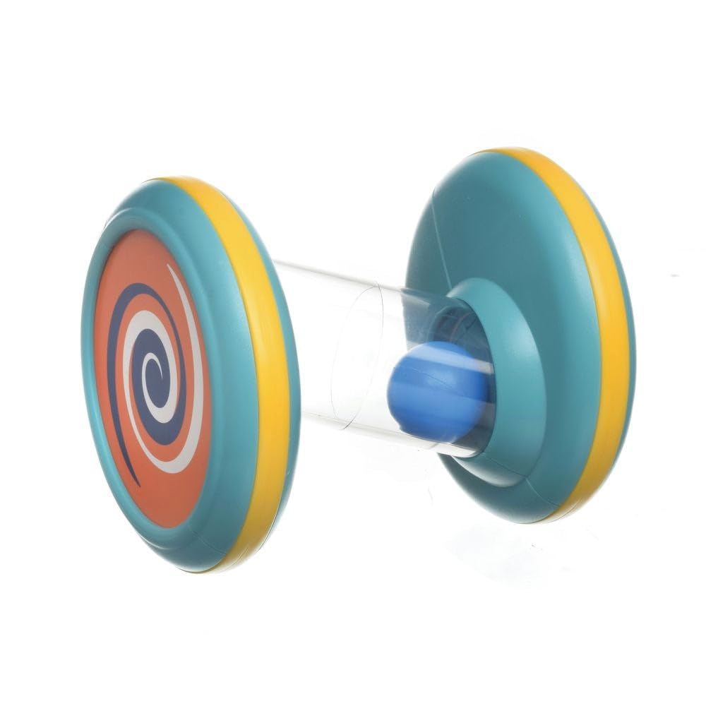 Halilit Baby Tummy-time Spinning Tube. Baby Sensory Toy. Gift Suitable for Baby Boys & Girls (Colours may vary) - Image 4