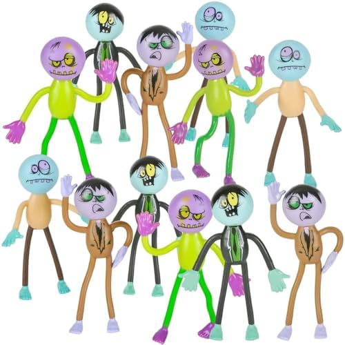 Rhode Island Novelty 3.5 Inch Bendable Zombies, One Dozen Per Order image 4