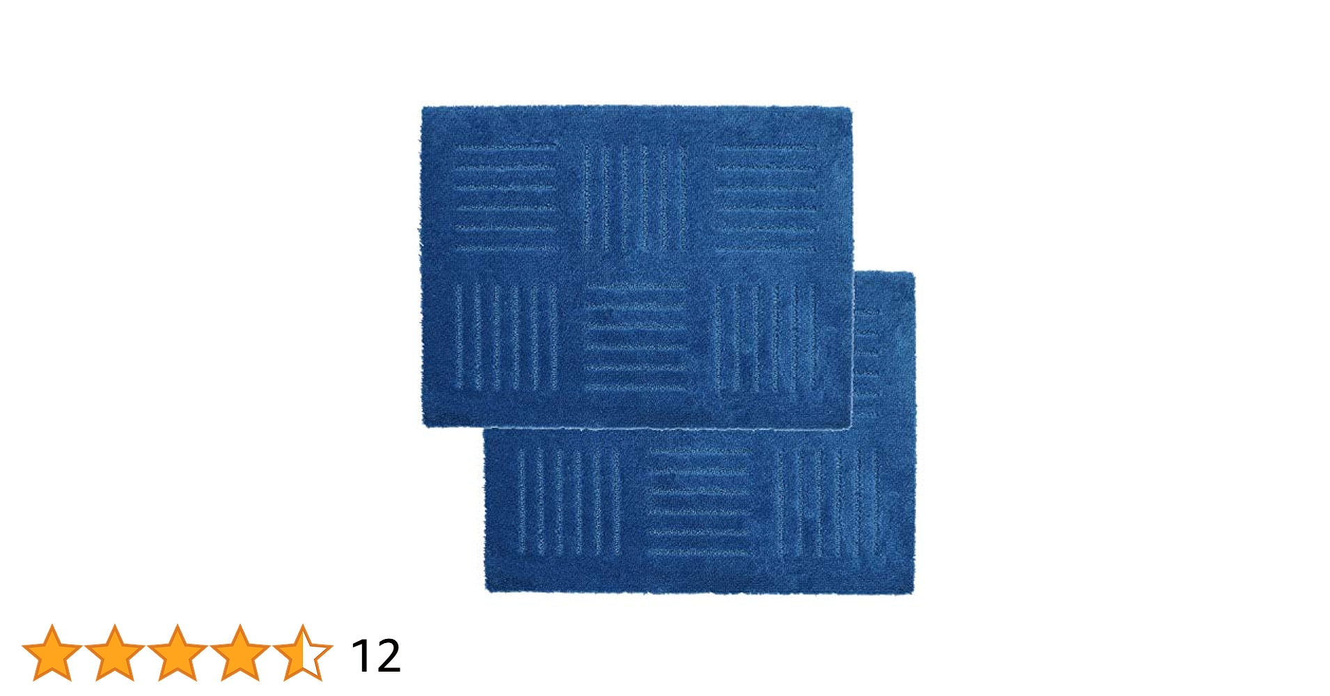 Amazon｜オカ キッチンマット ブルー 約45cm×60cm ピタプラス