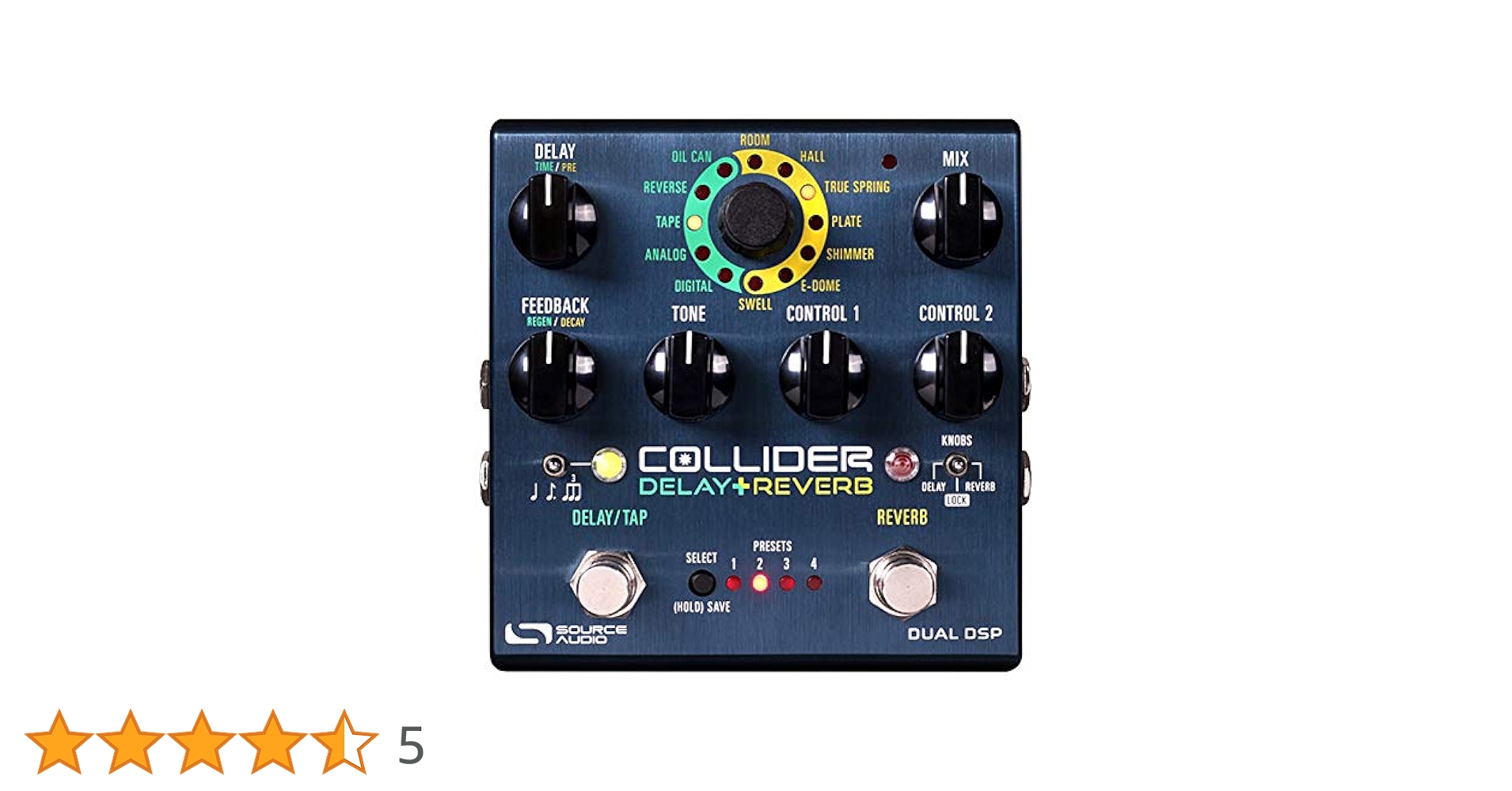 ギター SOURCE AUDIO SA263 COLLIDER Used Source Audio SA263 Collider Delay Reverb Dual DSP