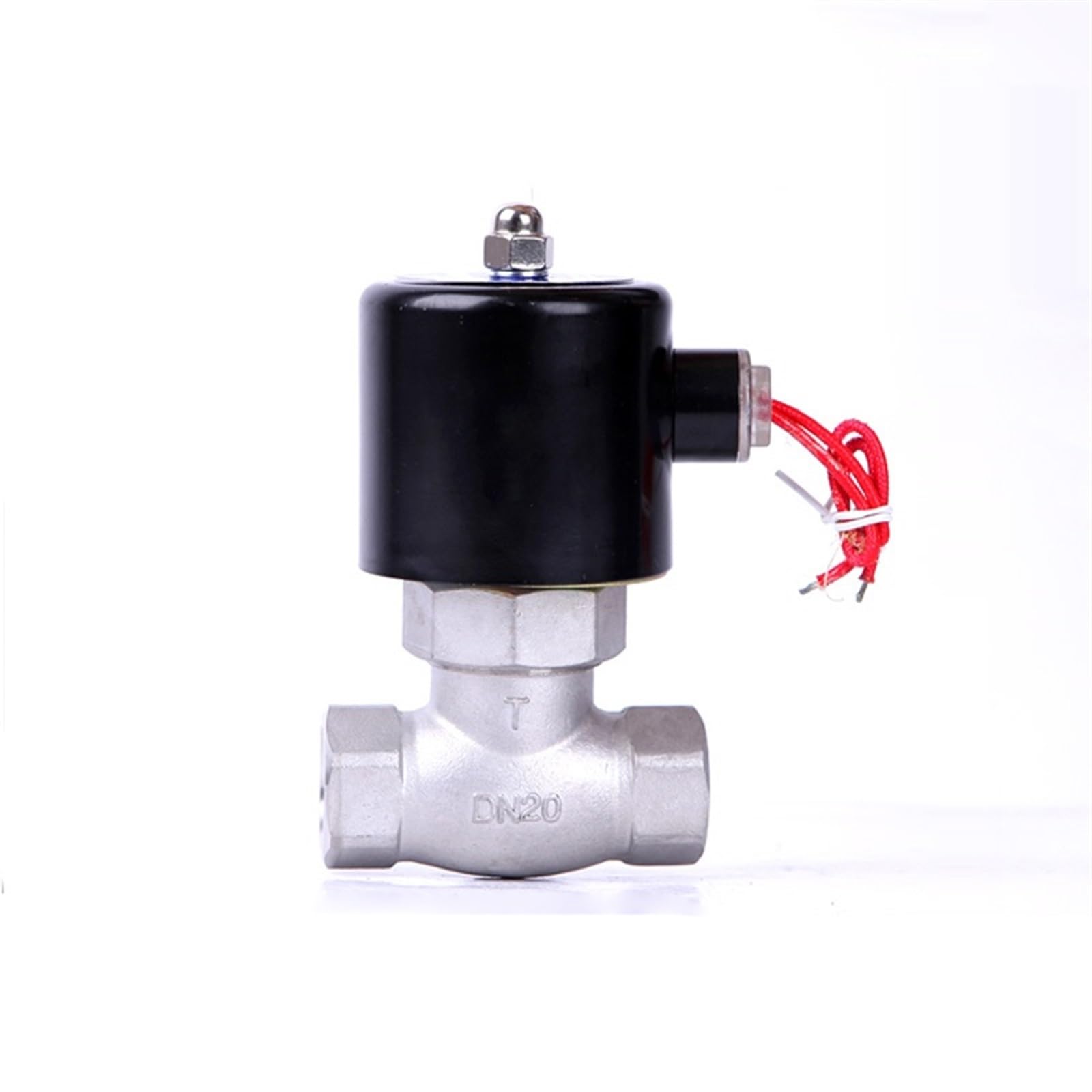 Ieumjnat Bsp-220Vac 1/2" Normally Closed High Temperature Stainless Steel Steam Solenoid Valve 220V 24V Dn15(Bsp-220Vac)