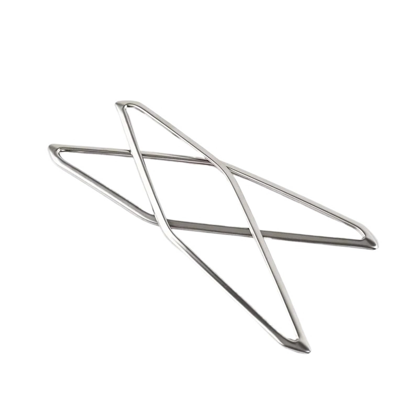 for VW for Jetta MK7 2019-2023 Car A Pillar Air Outlet Speaker Bezel Trim Cover Frame Stickers Garnish Styling Center Console Trim(Silver Matte)