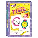 Trend Enterprises Inc Telling Time Match Me Cards