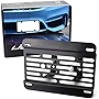 iJDMTOY No Drill Front Grille Mesh Mount License Plate Relocator Kit Compatible With BMW BMW M2 M3 M4 M5 M6 X5M X6M or M-Sport 1 2 3 4 5 Series X5 X6 w/Diamond Shape Lower Bumper Grill Mesh/Insert