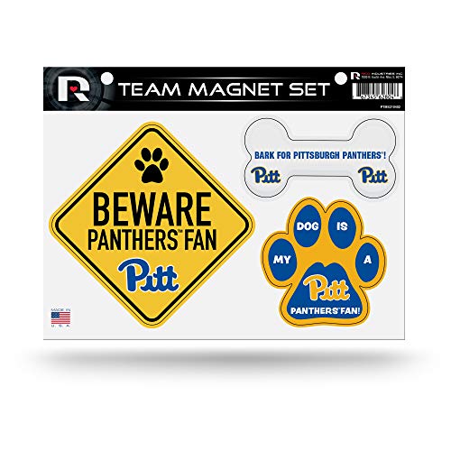 Rico Pitt Panthers Pet Dog Magnet Set Beware Fan