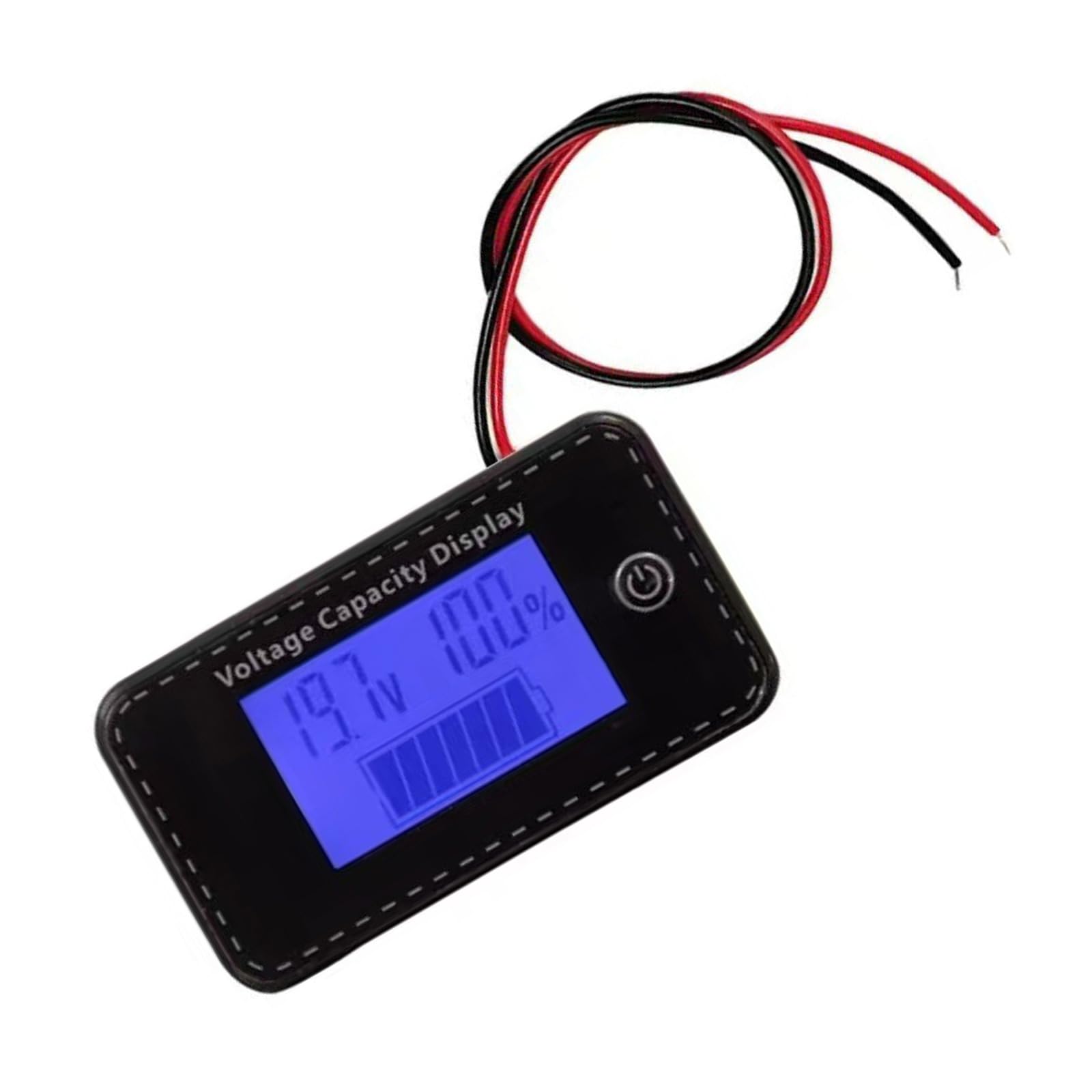 LED Display Voltmeter Waterproof Car Battery Charges Levels Indicators 5-100V Lithiums Battery Capacity Tester Electricity Meter Monitor