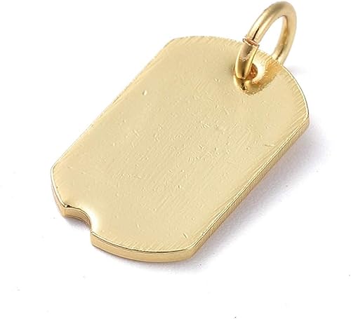 Miniatura 4 de DanLingJewelry Colgante dorado para hacer joyas de bricolaje, Latón