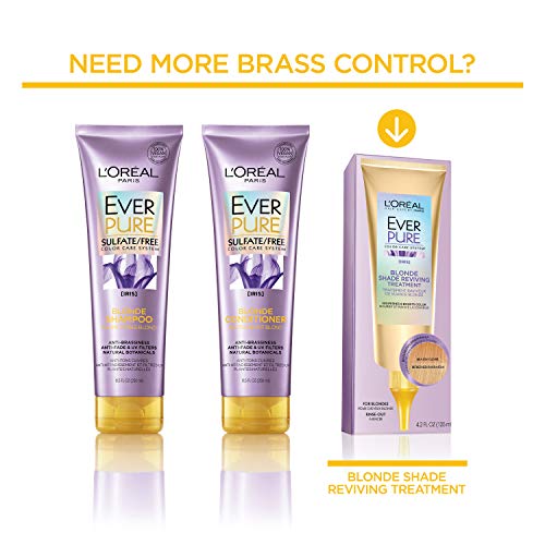 Image of L'Oreal Paris Everpure Blonde Shampoo (Purple)