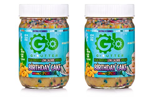 G Butter High Protein Low Calorie Spread - Birthday Cake (2 Pack)