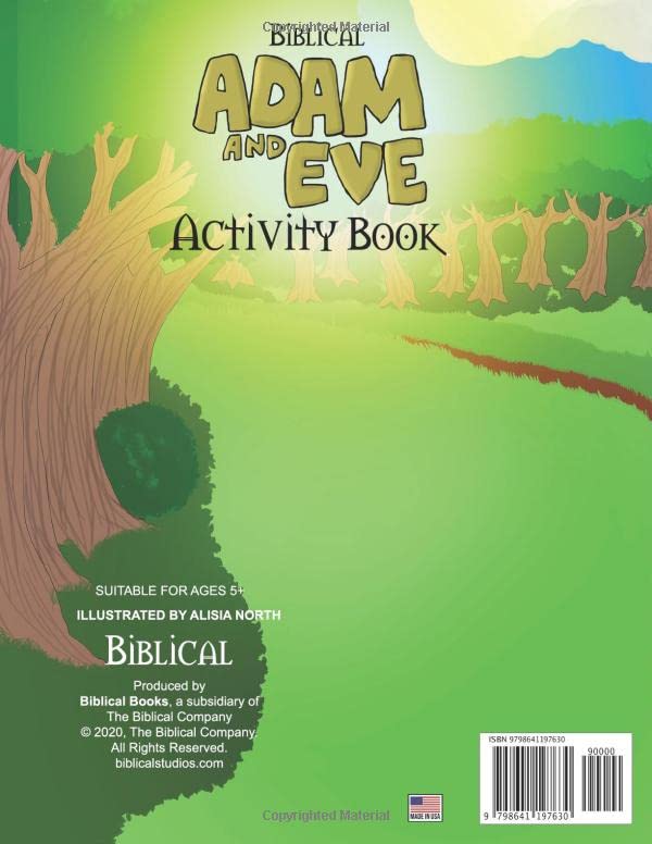 Adam and Eve Activity Book - Image 2