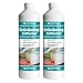 Produktbild HOTREGA Grünbelagentferner 1:10 Super-Konzentrat 2x 1 Liter | Entfernt Algen & Grünbeläge von Stein, Holz, Kunststoff und Keramik | Säure- & chlorfrei