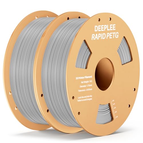 Image of Rapid PETG Filament 1.75mm 2 Pack 1kg Gray