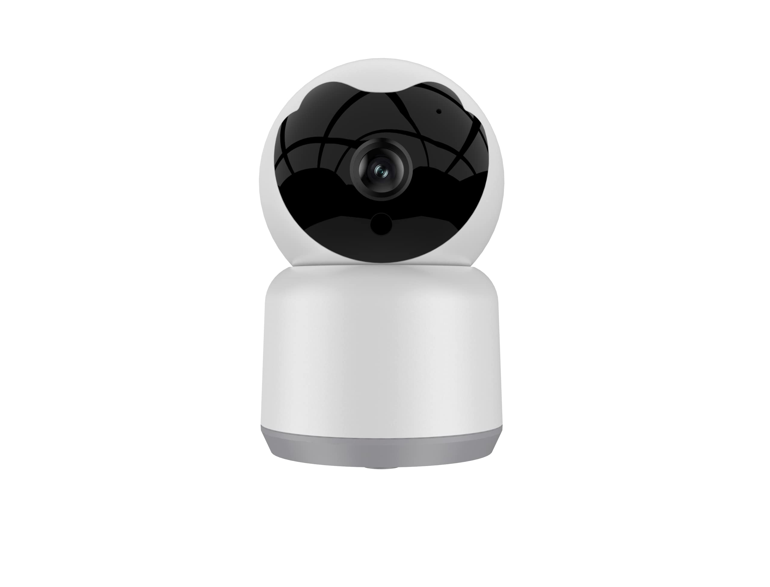 Home Security Camera, Tuya 3MP Indoor Pan-Tilt Smart Camera for Baby & Pet with Motion Tracking, 2-Way Audio, IR Night Vision, Siren, Compatible with Alexa & Google Home, 2.4GHz WiFi
