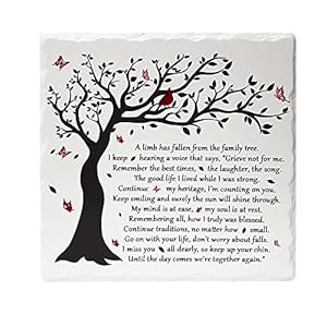 A Limb Has Fallen from The Family Tree Sympathy Plaque with Wooden Stand In loving memory of loved Wall Decor Table Decor Bereavement Condolences Gifts A Limb Has Fallen from The Family Tree Sympathy Plaque with Wooden Stand In loving memory of loved Wall Decor Table Decor Bereavement Condolences Gifts