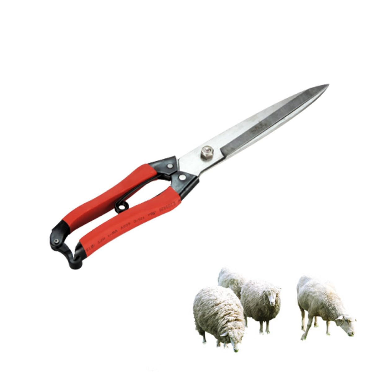 SHINEOFI 10pezzi Per Toelettatura Carbonio Strumento Per Del Pecora Impugnatura Antiscivolo Precisione Per Grooming e