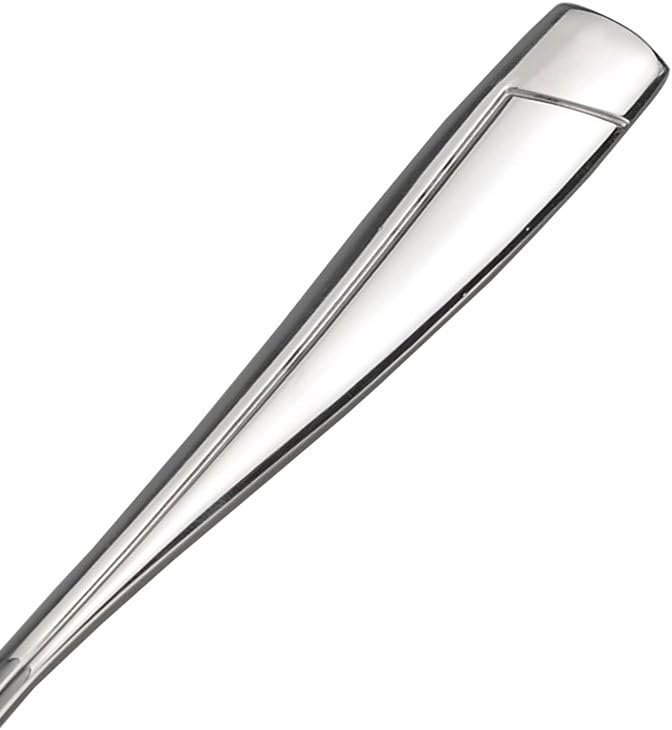 Cand 16 Pieces Stainless Steel Dessert Spoons, 6.69-Inch (Pack of 2)