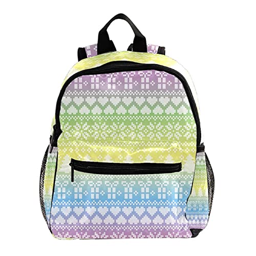 Sac à dos carlin licorne pour enfants de 30,5 cm multicolore