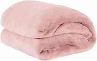 Cobertor Manta Microfibra Solteiro 01 Peça (Toque Aveludado) - Rosa