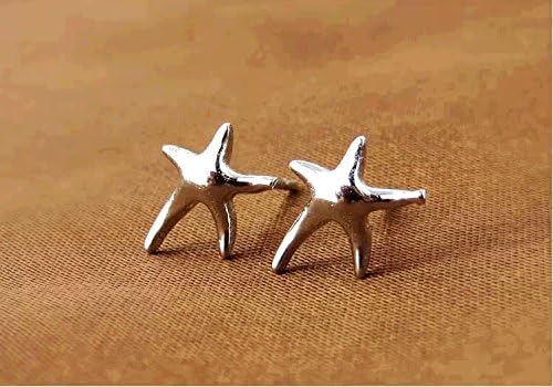 Sterling Silver starfish Stud Earrings