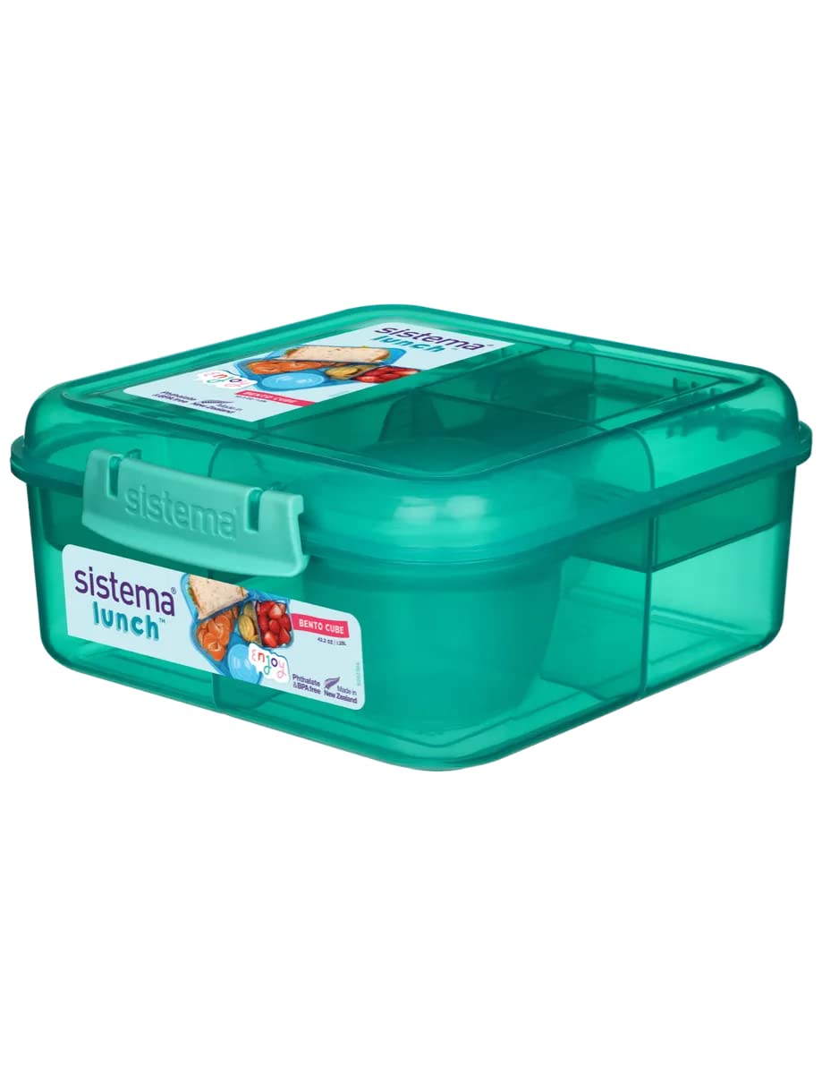 Sistema Bento Cube Lunch 1.25L Green