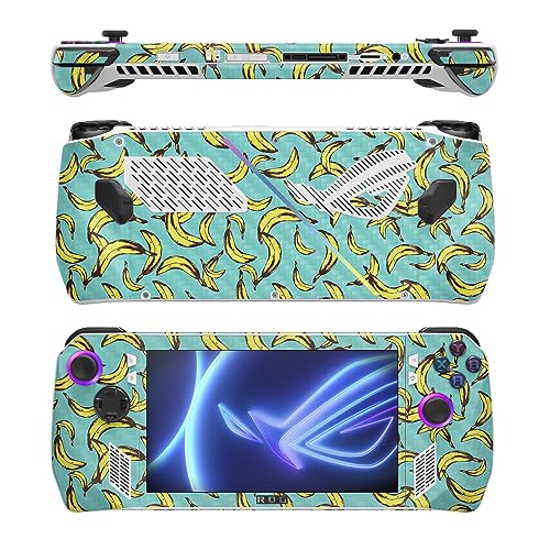 Image of MightySkins Carbon Fiber Skin Compatible with Asus ROG Ally - Bananas | Protective, Durable Textured Carbon Fiber Finish | Easy to Apply, Remove, and Change Styles