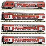 fleischmann doppelstockwagen ersatzteile Steuerwagen mit Funktionsdecoder für Lichtwechsel weiß/rot im Analog- und Digitalbetrieb