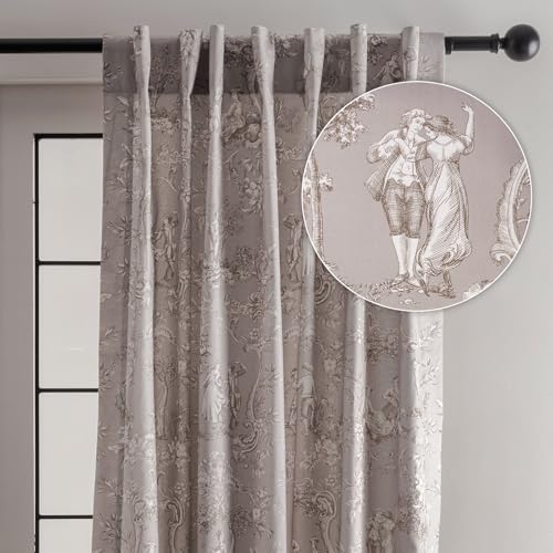 Maison d' Hermine Curtains for Living Room 100% Cotton 50"x108" (Pack of 1)