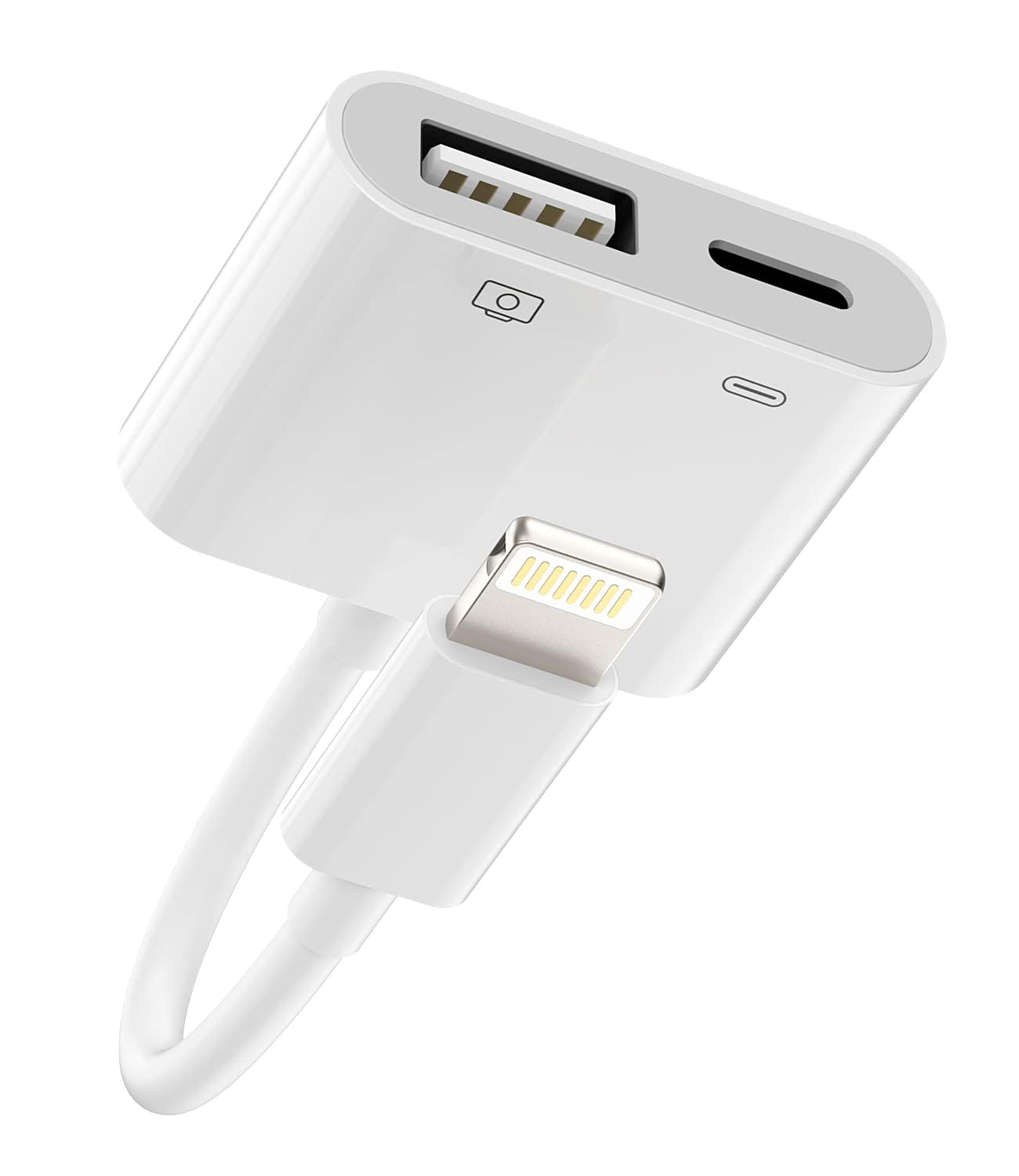 Amazon.co.jp: Lightning USB 変換 ケーブル 同時 きゅうそく充電